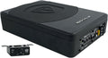 Rockville SS10P 800W Slim Under-Seat Active Subwoofer - Compact Bass