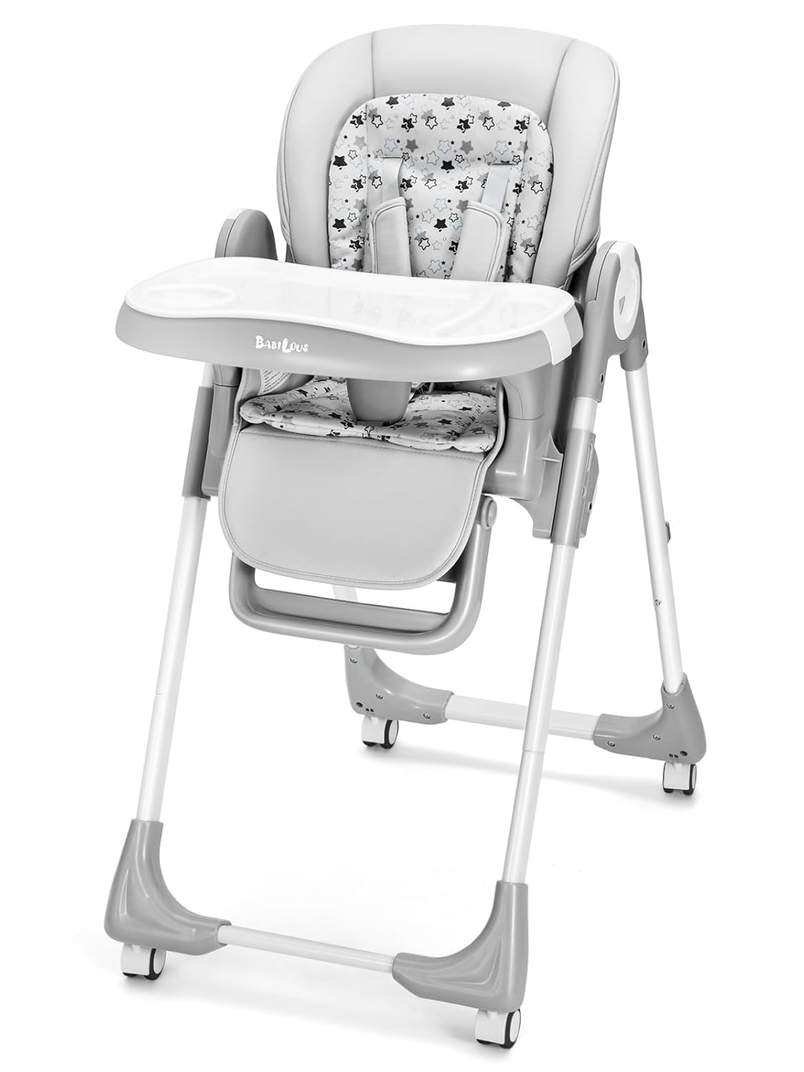 Babilous Convertible High Chair: Adjustable, Foldable, Portable