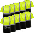 High Visibility Safety Shirts for Men - Reflective