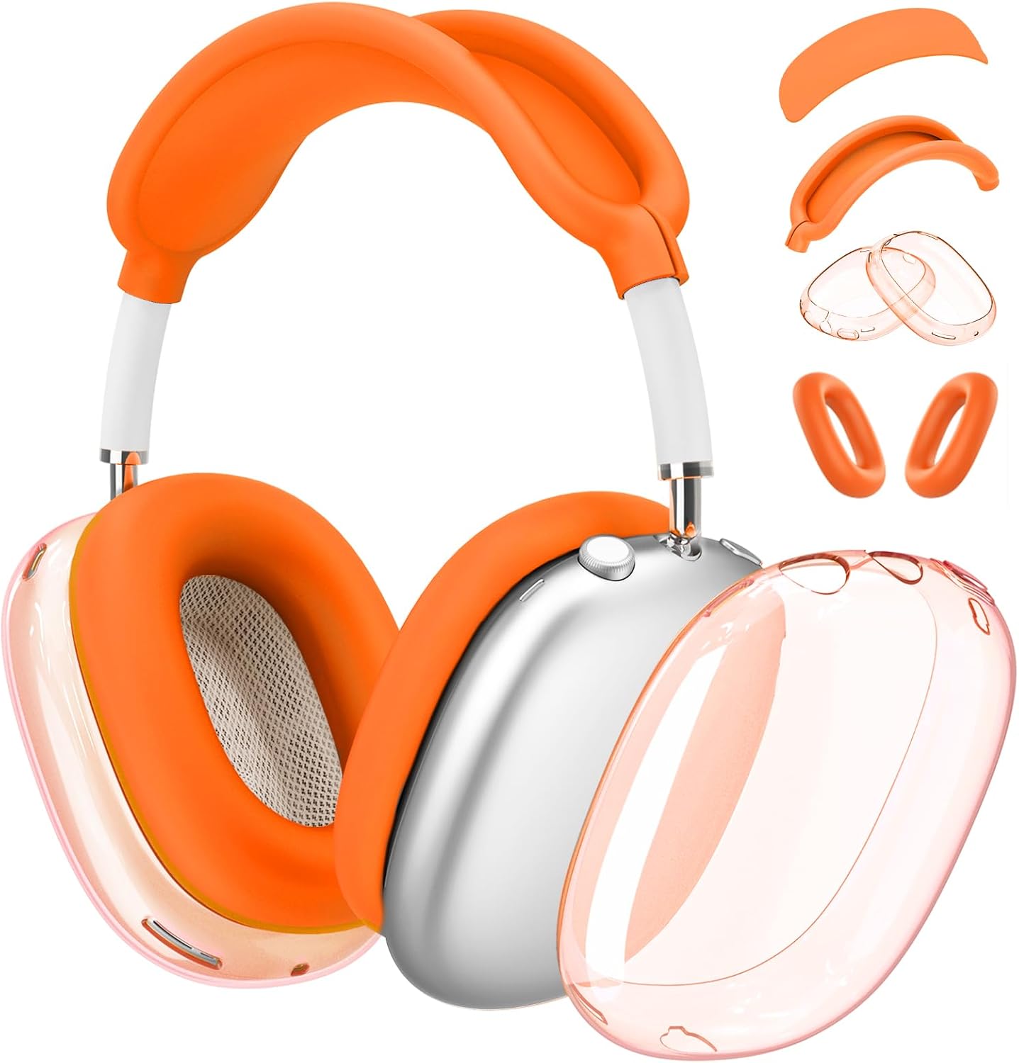 4-in-1 AirPod Max Case Cover Set - Protect & Customize!