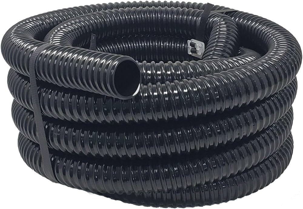 Sealproof Kinkproof 1-1/4 Dia Pond Tubing for Aquatic Needs