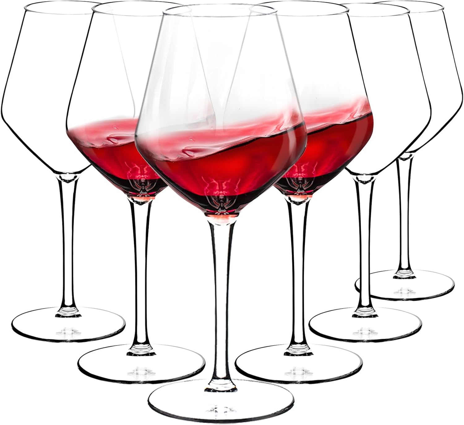 Unbreakable Wine Glasses Set of 6 for Pool and Beach Fun