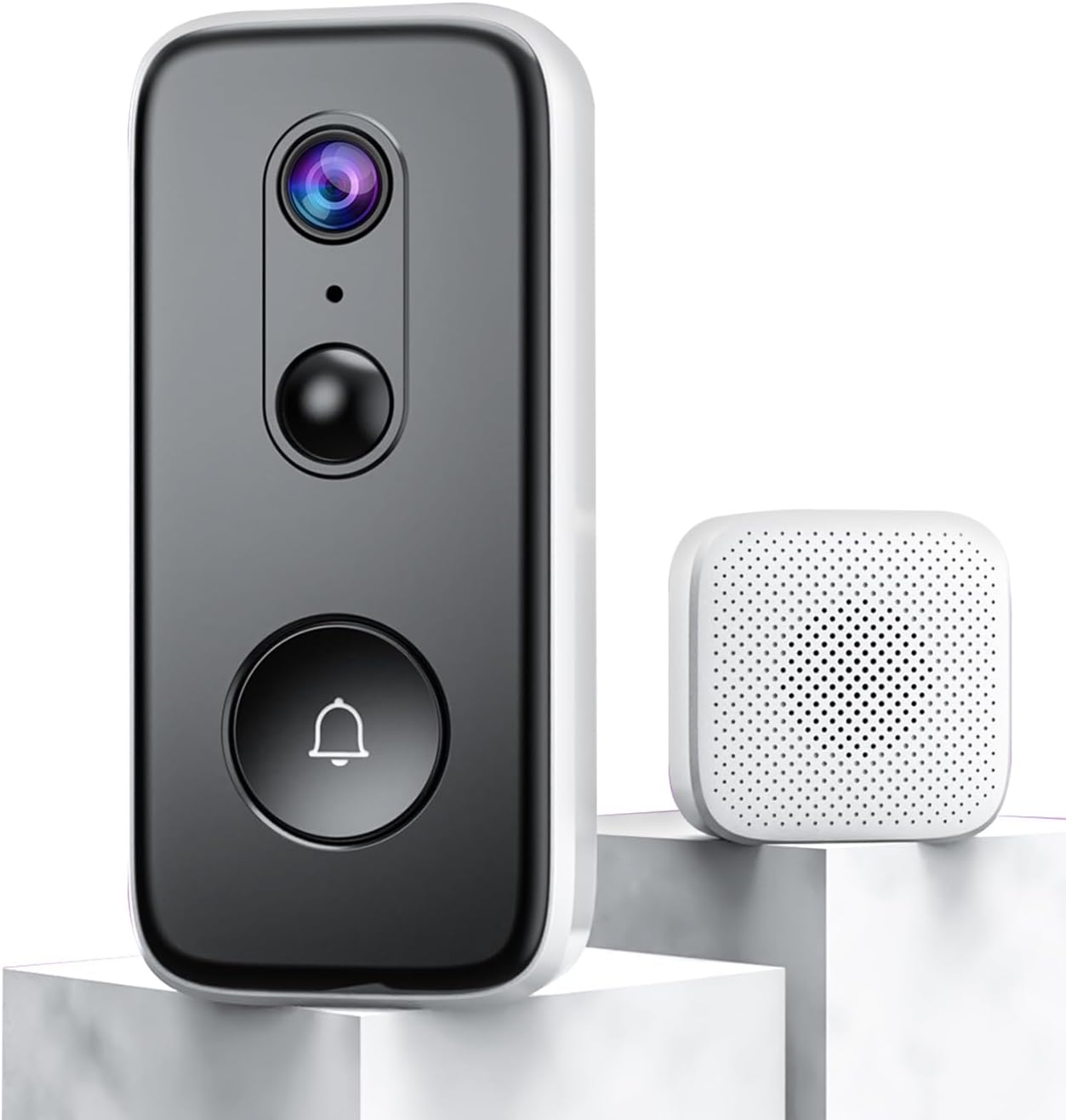 2K Wireless Doorbell | Lifetime Cloud | Motion Detection