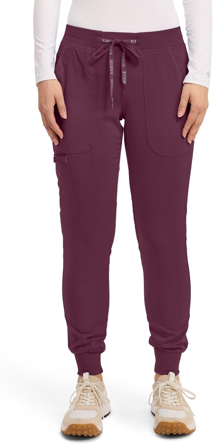 Med Couture Cargo Jogger Pants for Women with 5 Pockets