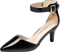 DREAM PAIRS Kitten Heel Low Heel Pumps for Women - Comfortable 2.5in