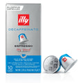 Illy Classico Decaf Capsules - Rich Flavor Blend - Nespresso Machines - 10 Ct