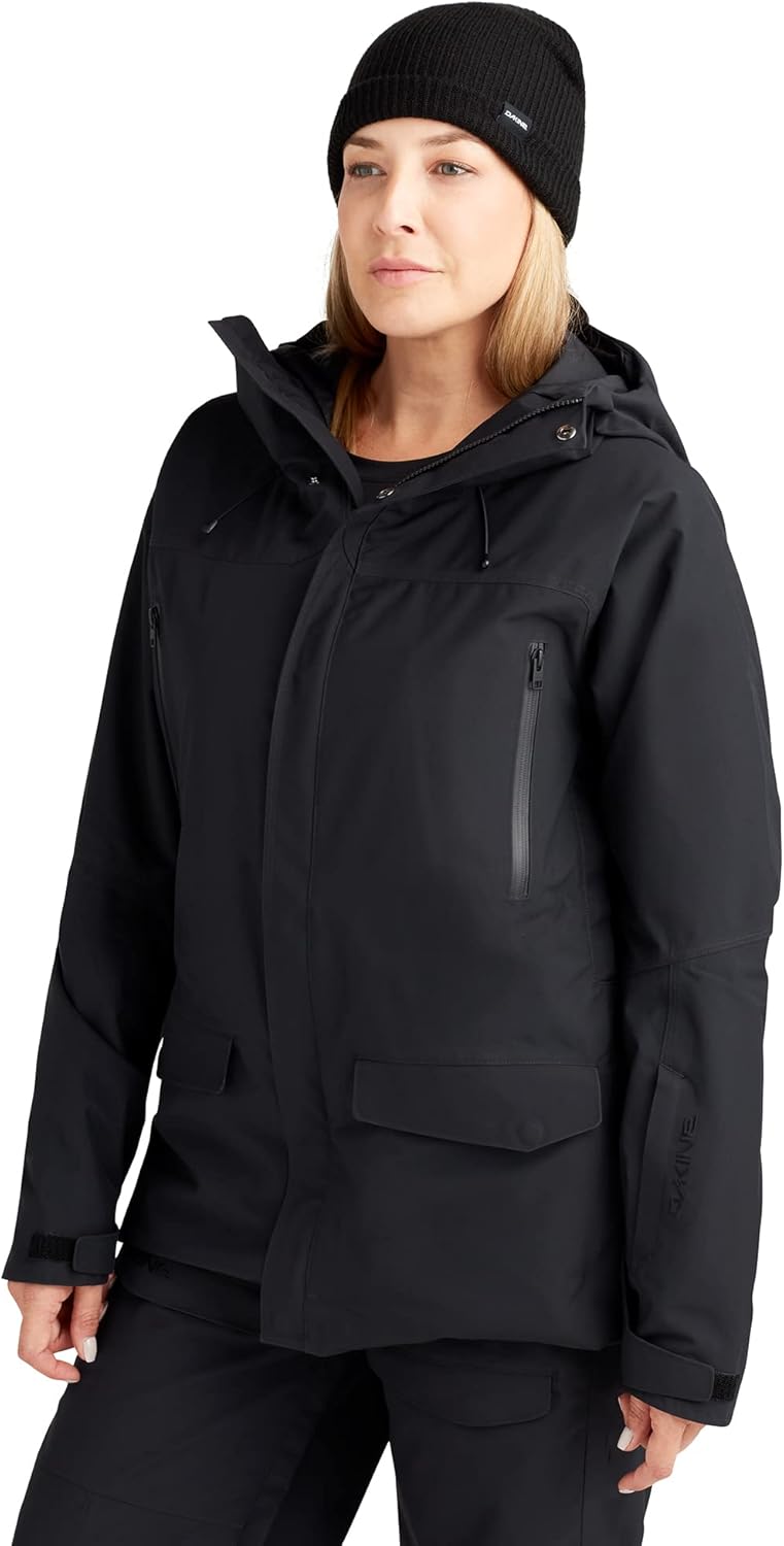 Dakine Women's Insulated Waterproof Ski Jacket - Black, Medium