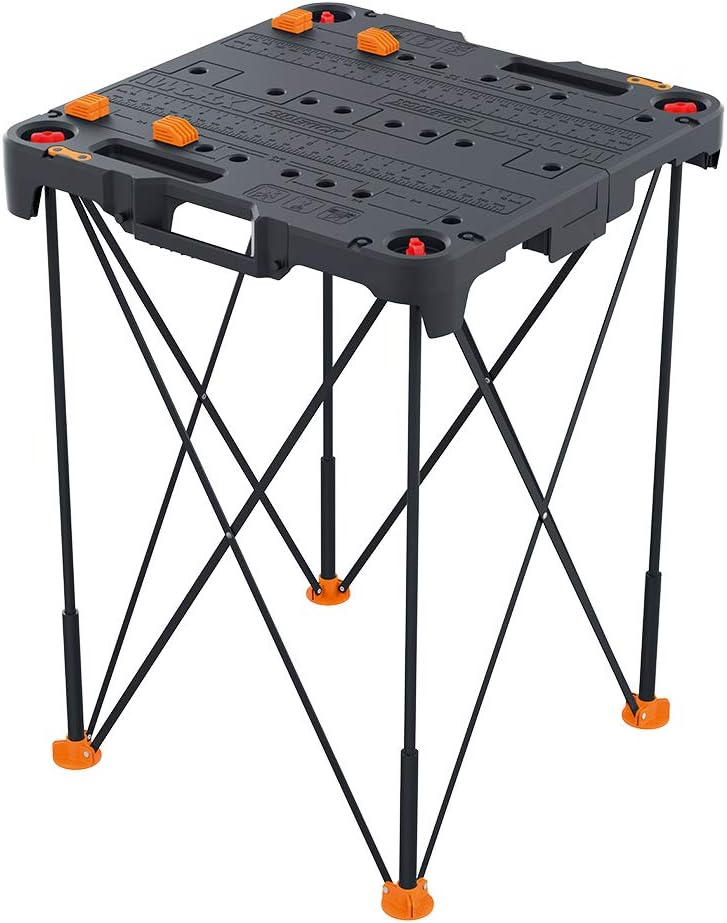 Worx WX066 Sidekick Folding Work Table: Portable & Sturdy
