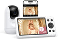 Smart WiFi Baby Monitor with Camera and Audio - 5in 1080P Monitor