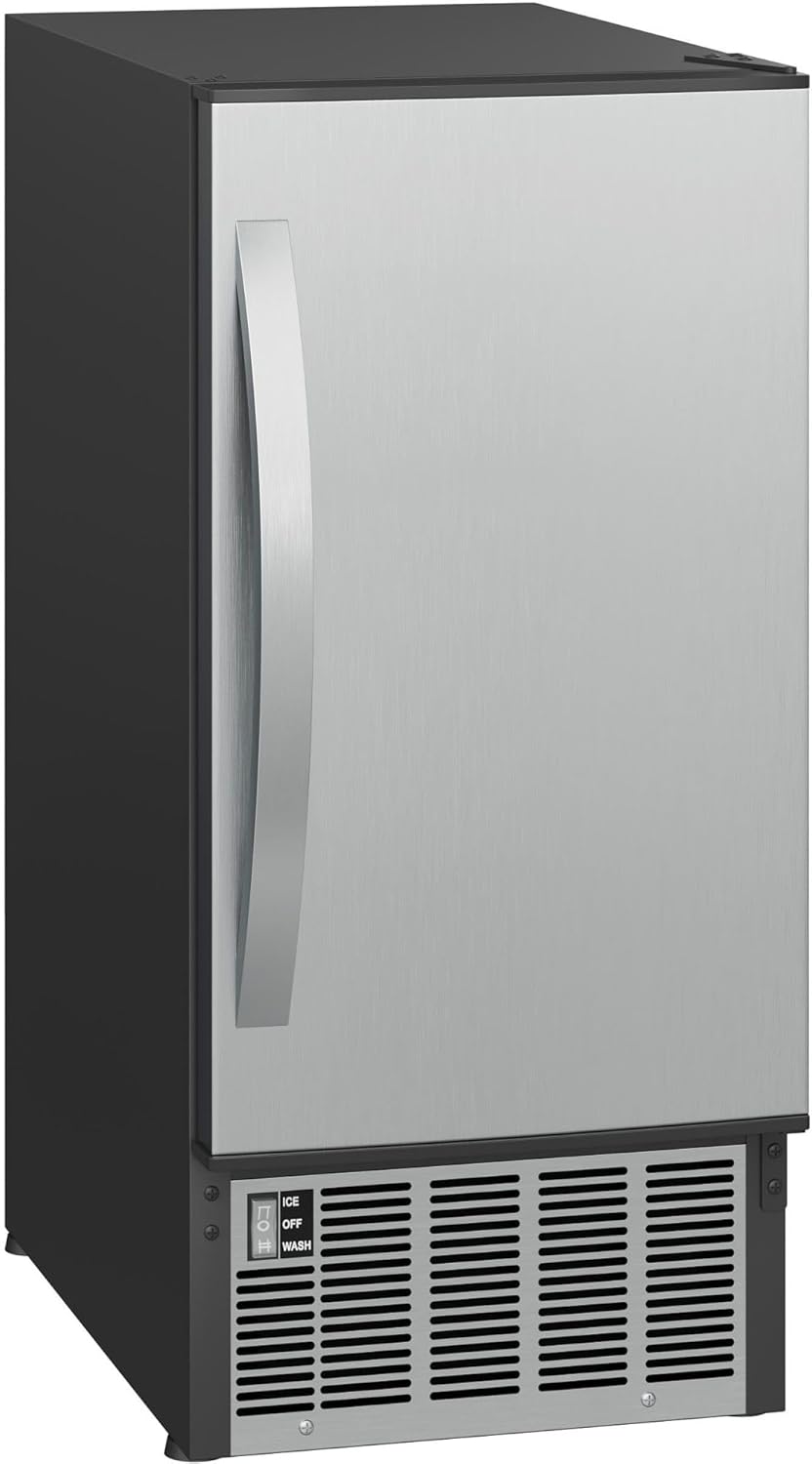 Effortlessly Chill: 45lb Clear Ice Maker