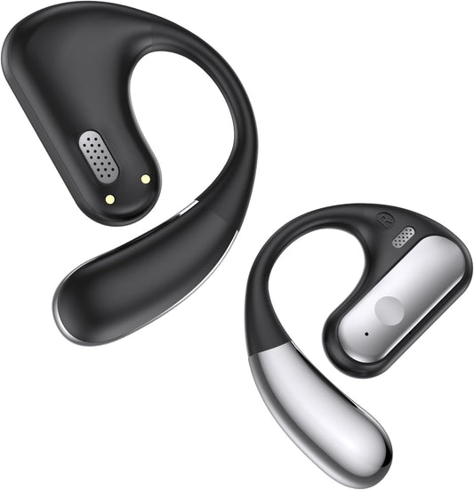 Wireless Open Ear Headphones: Snug Fit, Clear Sound