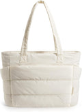 BAGSMART Tote Bag for Women Puffy Tote - Lightweight, Spacious