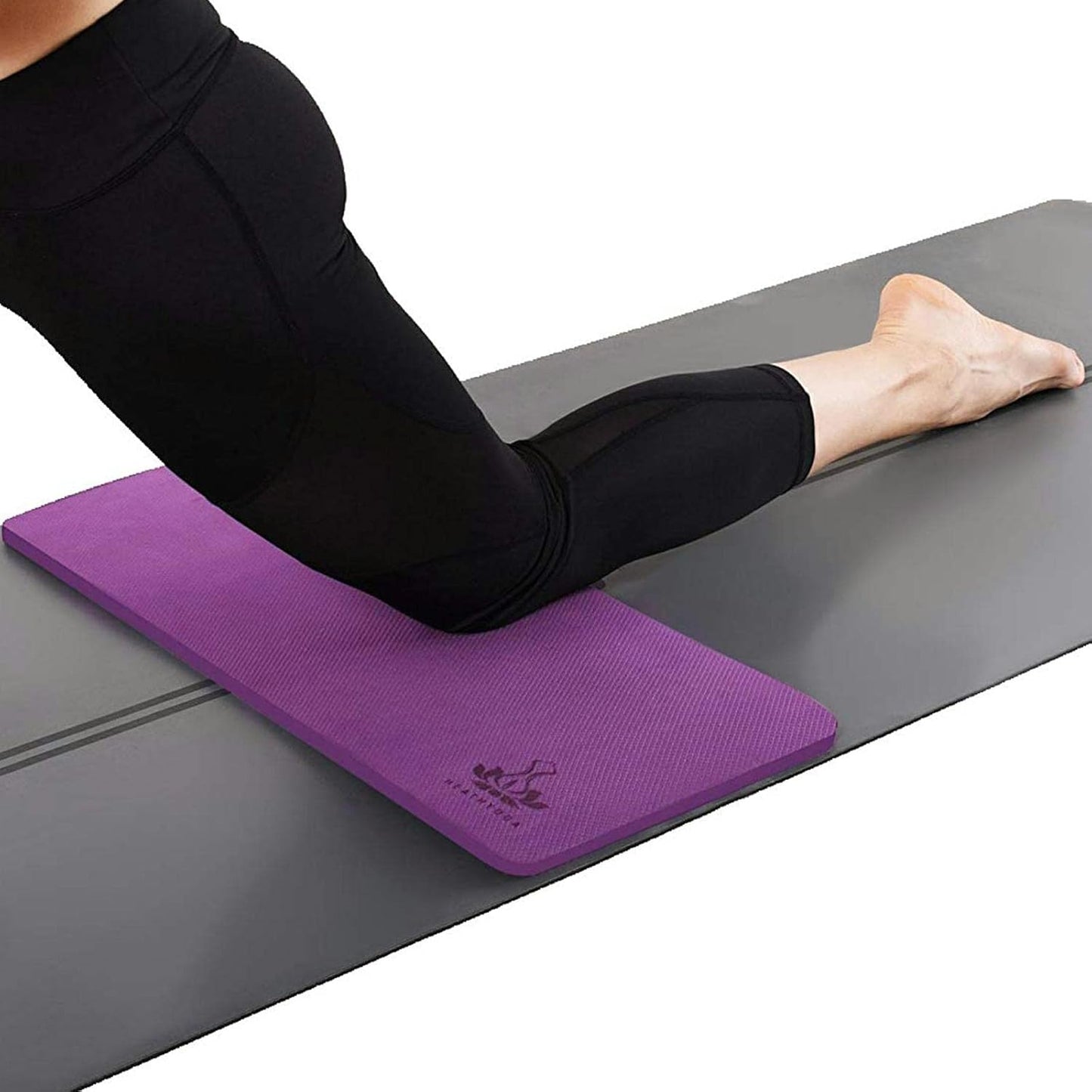 Heathyoga Non-Slip Yoga Knee Pad - Ultimate Support for Yoga & Gardening