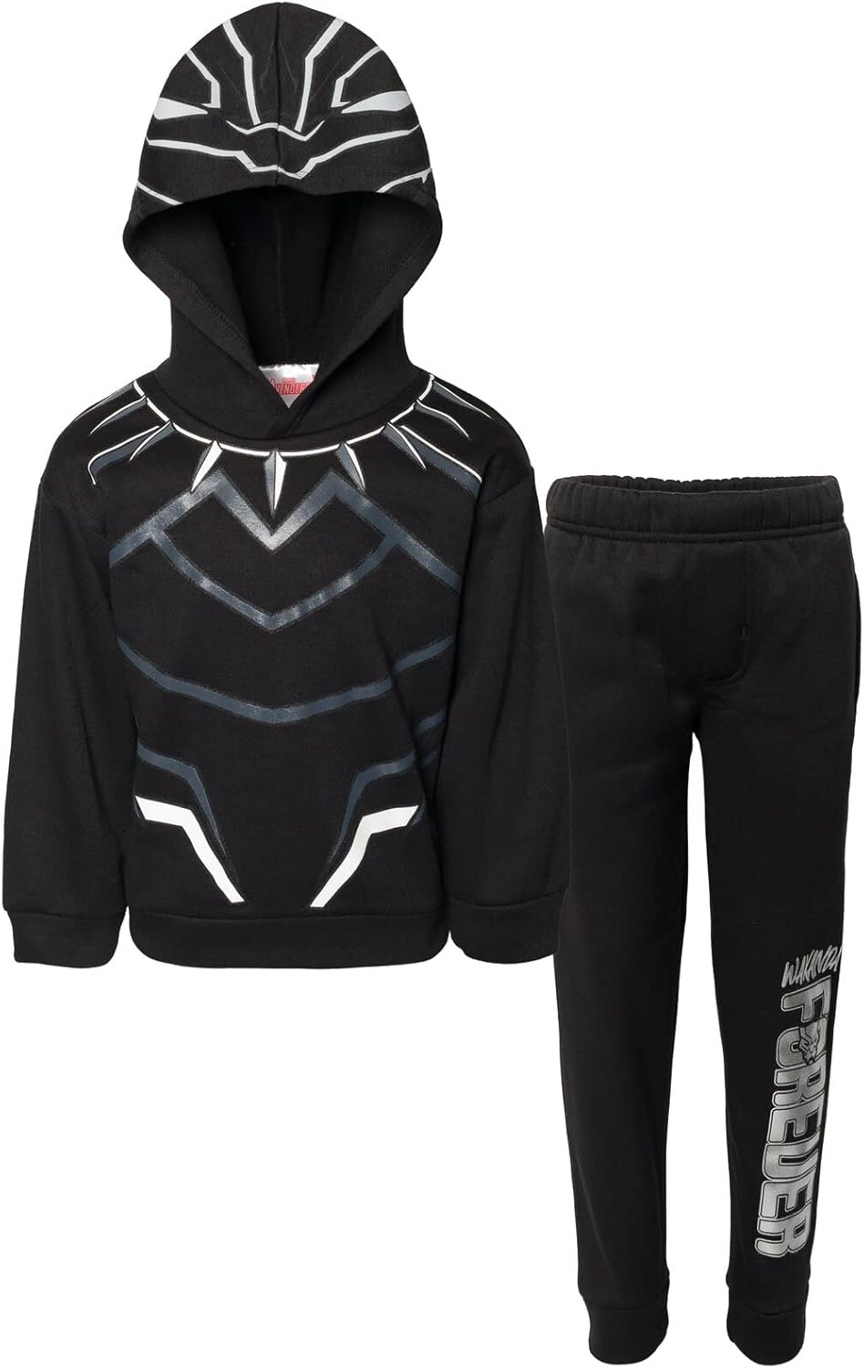 Marvel Spider-Man Avengers Fleece Hoodie and Jogger Set for Kids