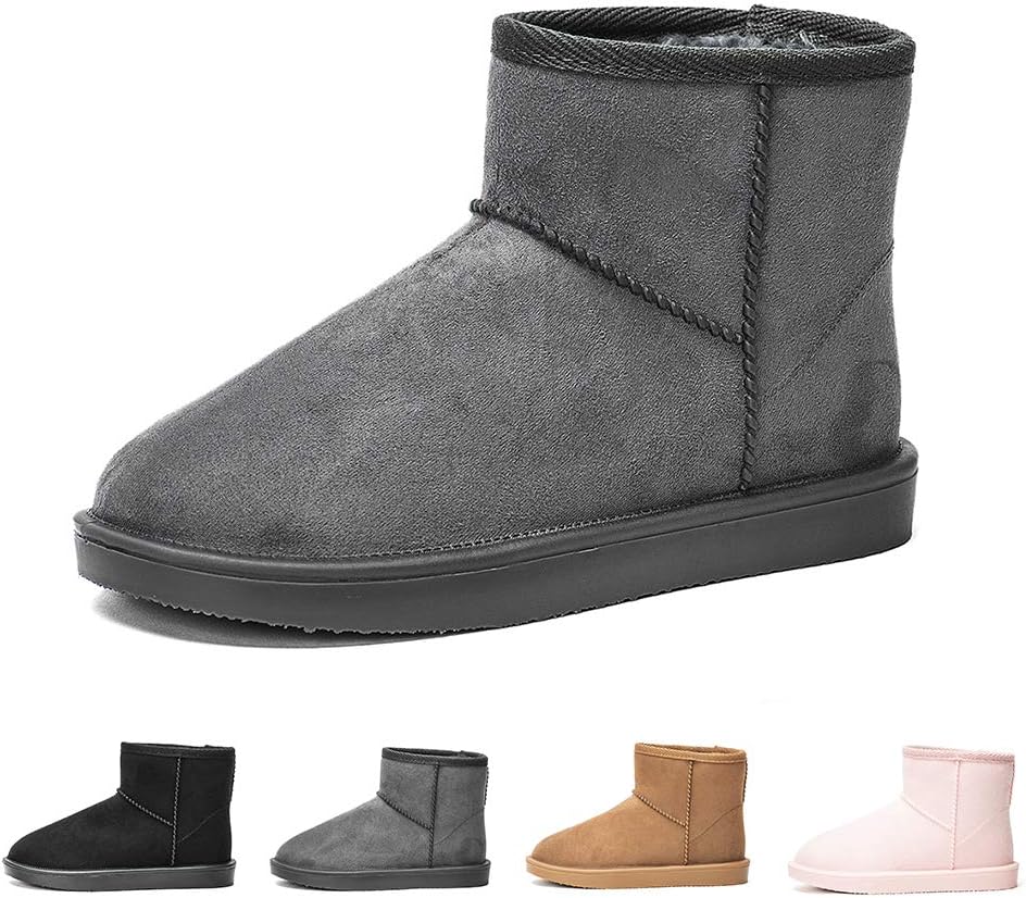 DKSUKO Women's Classic Waterproof Snow Boots for Winter Fun