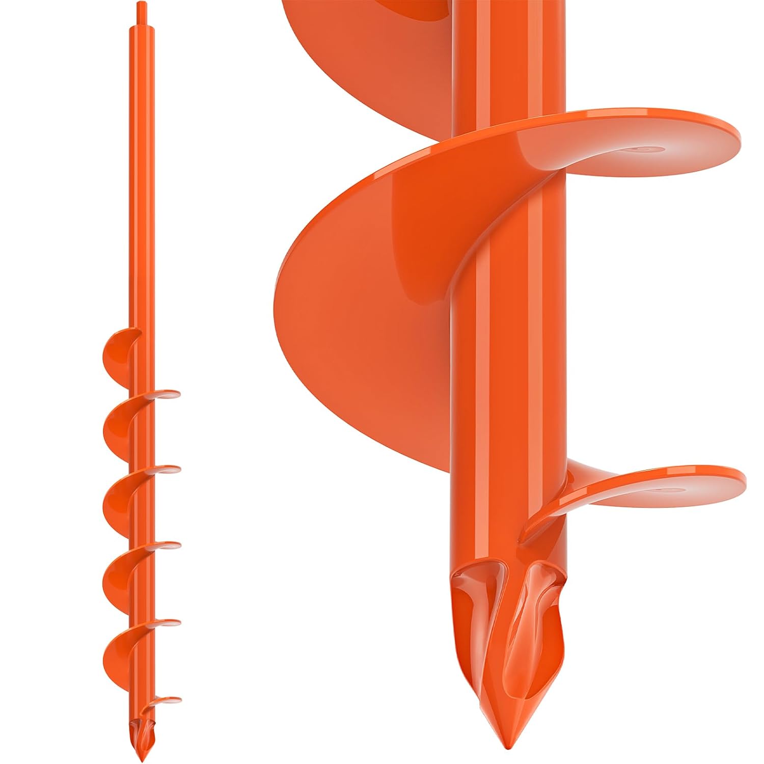 Upgraded Auger Drill Bit for Post Hole Digger - 3 X 32 Inch