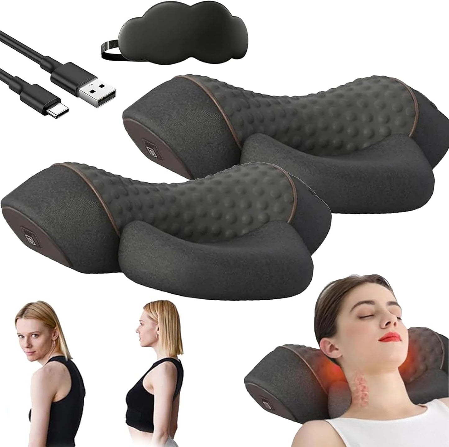 Artuvate Neck Massager for Deep Relaxation and Pain Relief