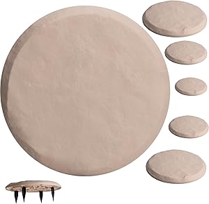 15.5 IN Stepping Stones for Outdoor Walkway and Garden Pathways
