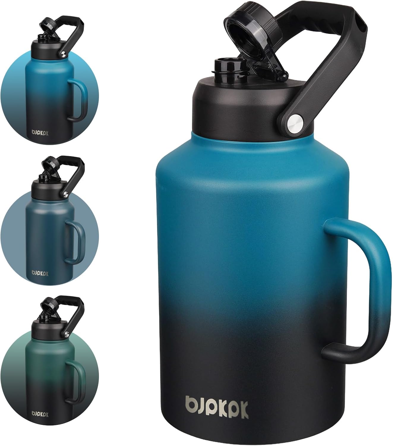 1 Gallon Insulated Water Bottle with Handle for All Occasions
