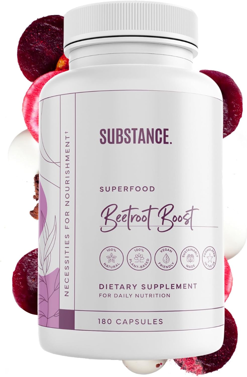 Beetroot Boost Capsules - Natural Energy & Nitric Oxide Support