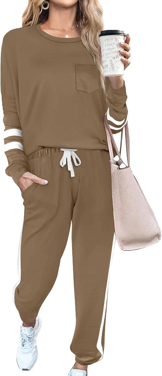 RUBZOOF Lounge Sets for Women 2 Piece Travel Sweatsuits