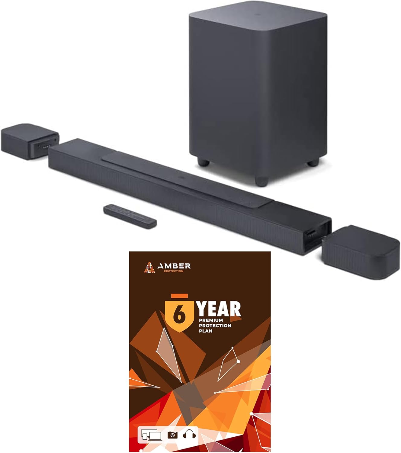 JBL BAR-700 5.1ch Soundbar with Surround Sound & 6-Year Warranty