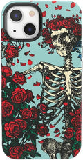 Casely iPhone 13 Case Compatible with MagSafe - Grateful Dead Skeleton