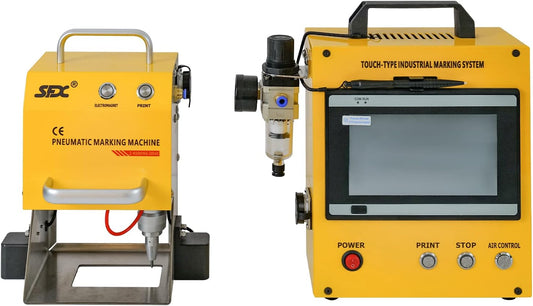 XINCHENG PRECISION 100W Pneumatic Metal Engraving Machine - VIN/Date Marking