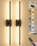 Ouyulong Battery Operated Wall Sconces Set of 2 - Long Battery Life