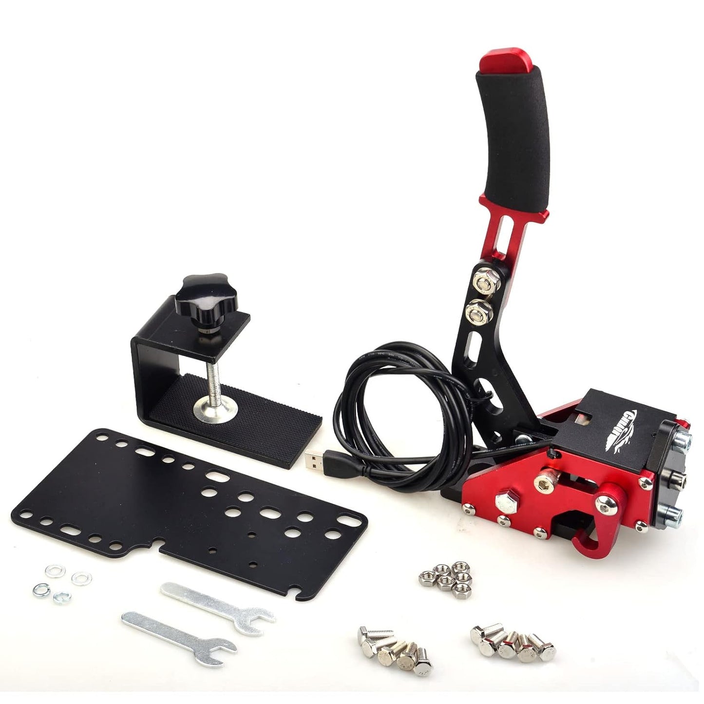 CNRAQR PC Racing Game USB Handbrake for G27 G29 G920 G923