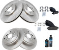 Front and Rear Brake Pad & Rotor Kit for 2003-2006 Acura MDX