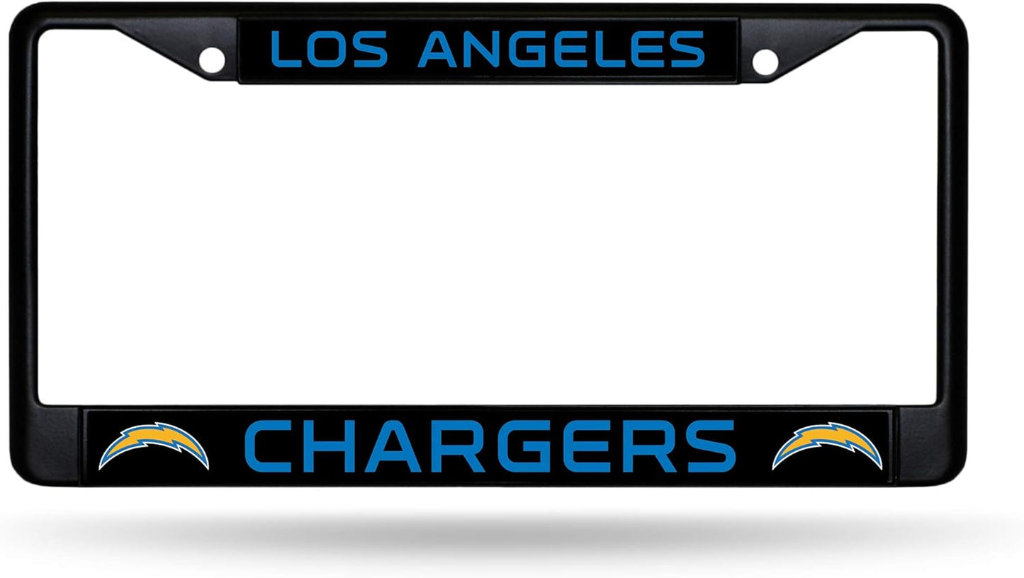 NFL Football Black Chrome Frame - 12x6 Auto Accessory