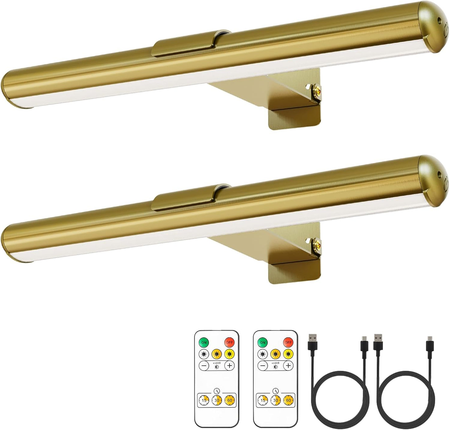Picture Light with Remote for Art Display and Gallery Use
