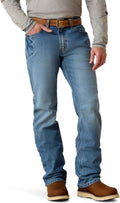 ARIAT Men's Jeans Rebar M4 Low Rise - Tough, Flexible Work Jeans