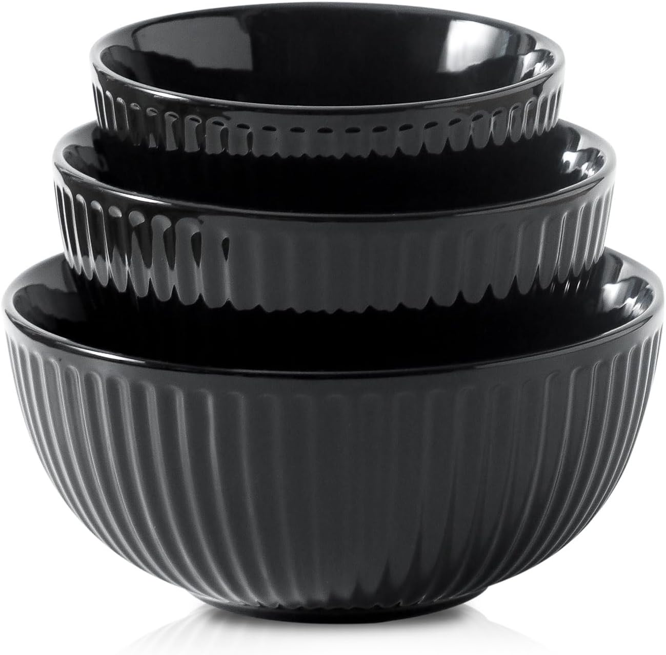 HASENSE Small Mixing Bowls Set of 3 for Kitchen and Baking