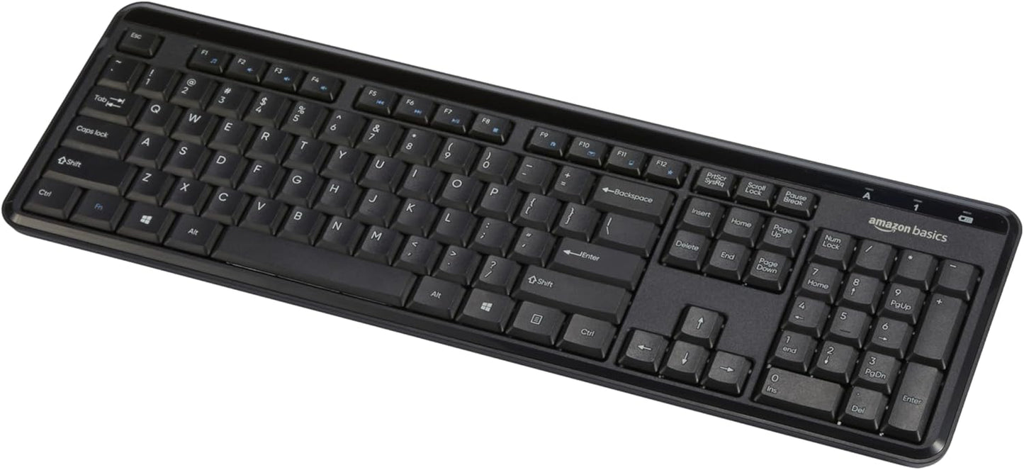 Basics Wireless Keyboard - Fast Typing Efficiency
