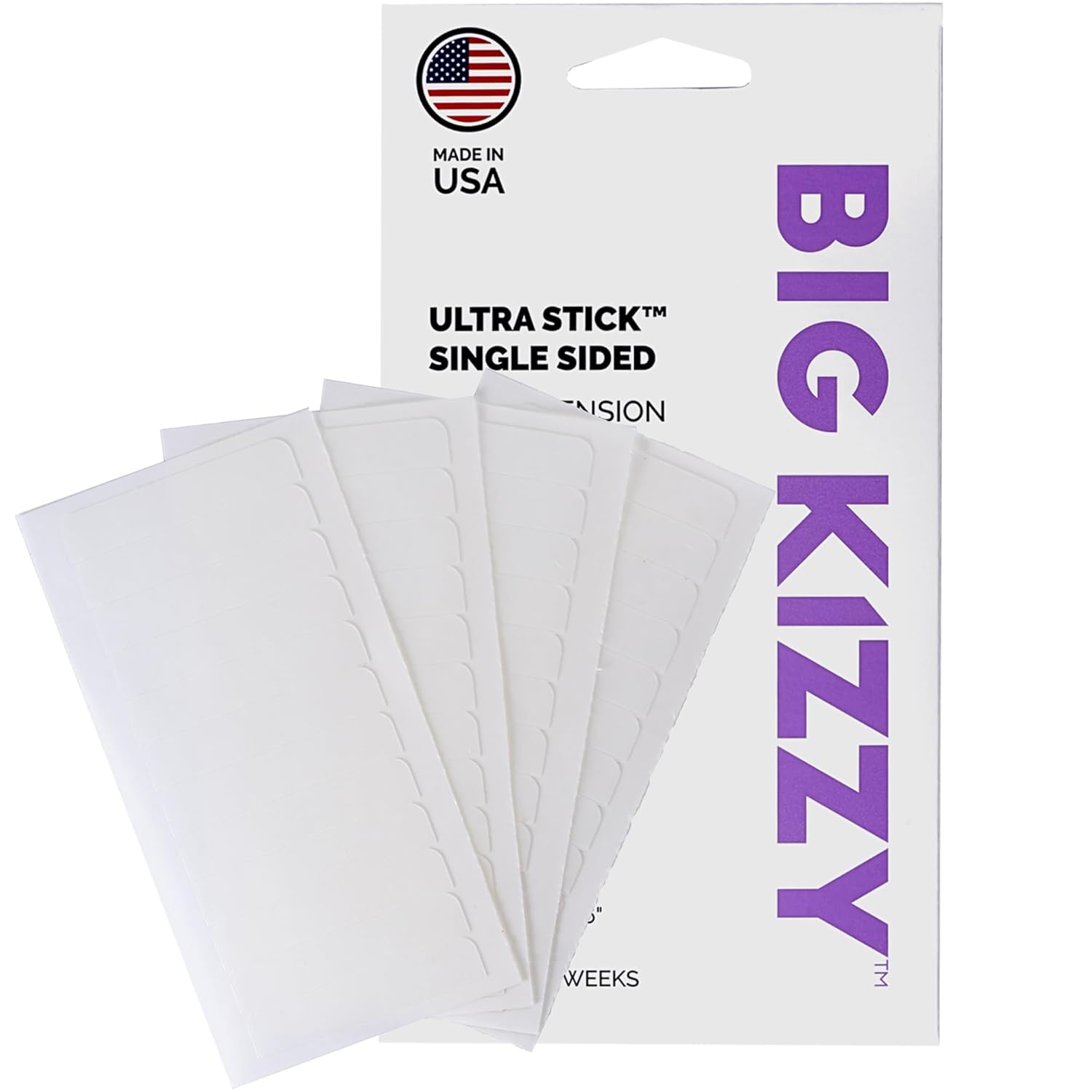 Big Kizzy Ultra Stick Replacement Tape for Hair Extensions