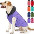 EMUST Dog Winter Jacket for Medium Large Dogs - Warm, Easy On