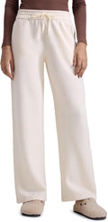 Women's Cotton Fleece Lined Sweatpants by CRZ YOGA for Warmth