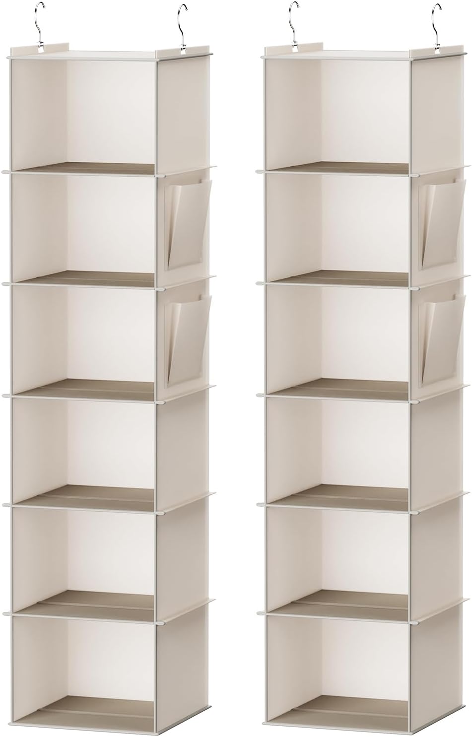 YOUDENOVA Hanging Closet Organizer for Efficient Storage Solutions