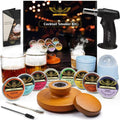 Cocktail Smoker Kit - Handmade Old Fashioned Wood Smoker with Torch