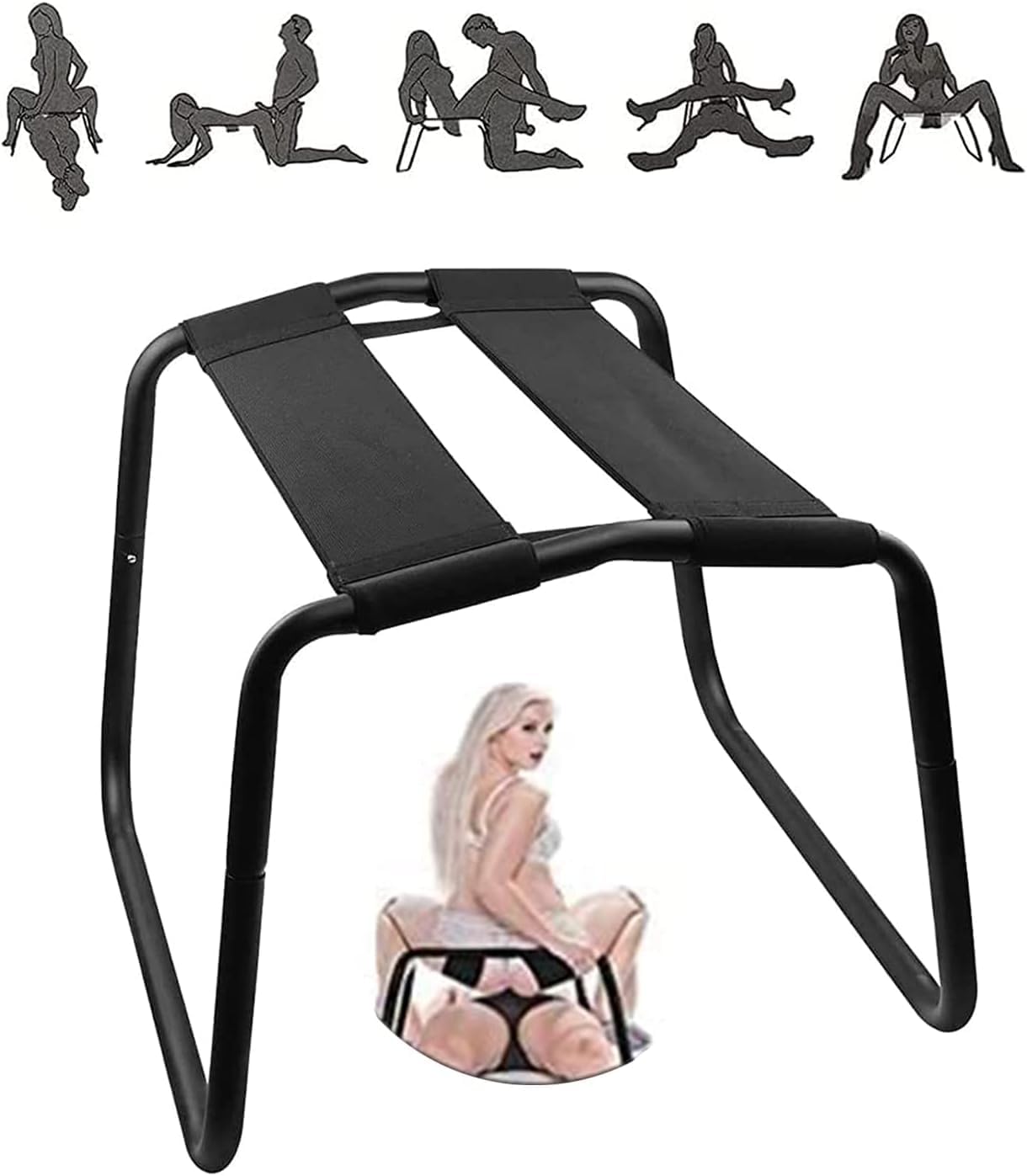 Position Enhancer Chair for Couples - Weightless Bouncing Stools
