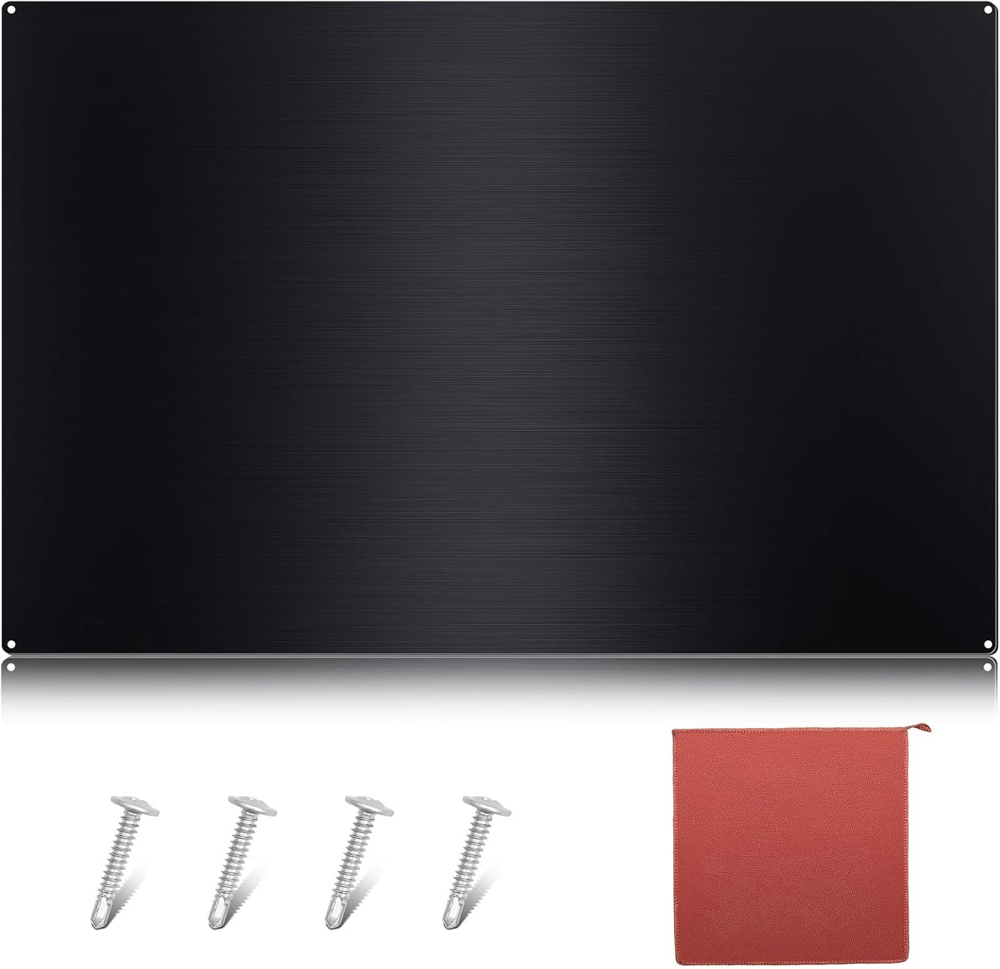 Stainless Steel Backsplash for Kitchen Wall with Towel and Screws