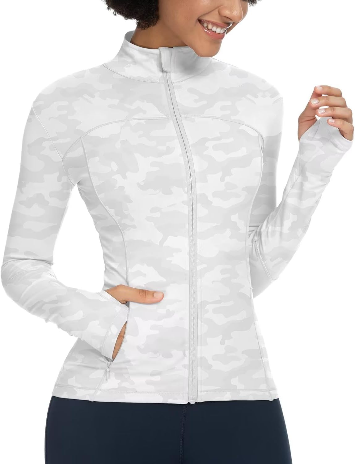 QUEENIEKE Womens Running Jackets for Yoga and Workout Activities