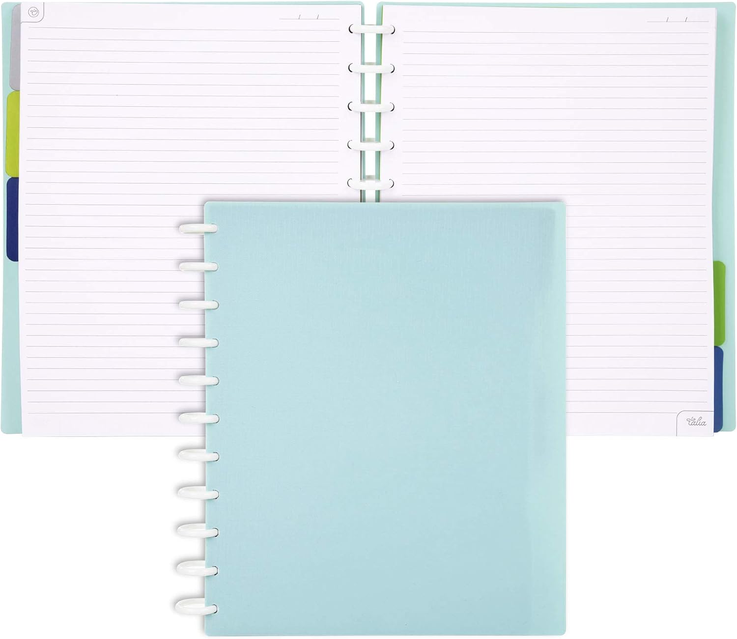 Talia Discbound Notebooks - Customizable Planner for All Needs