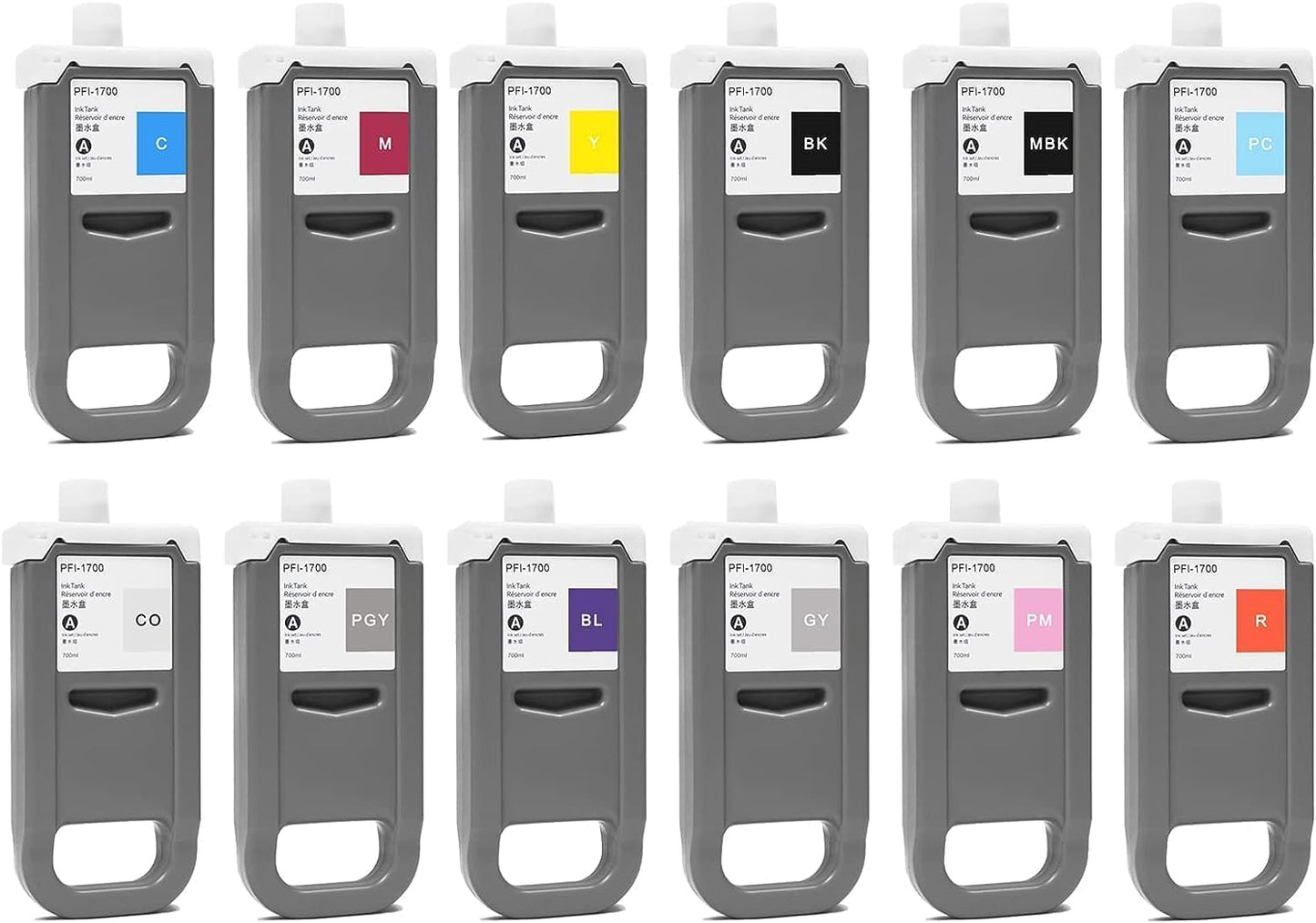 Premium Canon PFI-1700 Ink Set for Pro Printers
