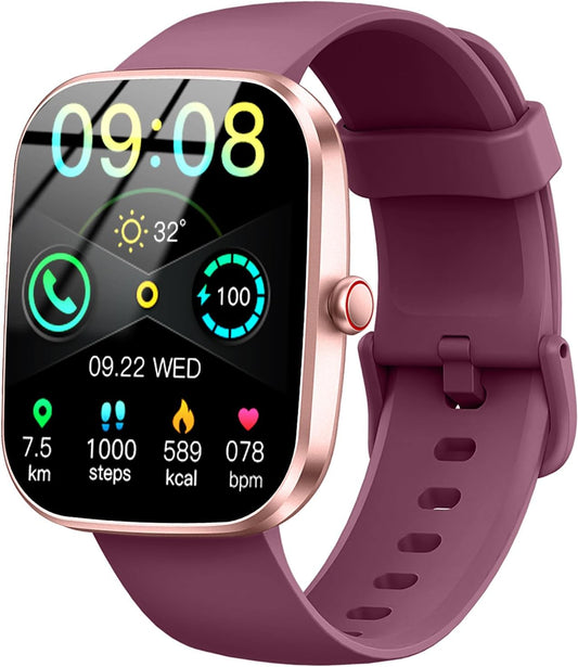 Smart Watch with Bluetooth Call and 110+ Sport Modes for All