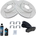 Front Brake Pad & Rotor Kit for 06-13 Hyundai/Kia - Ceramic G-Coated