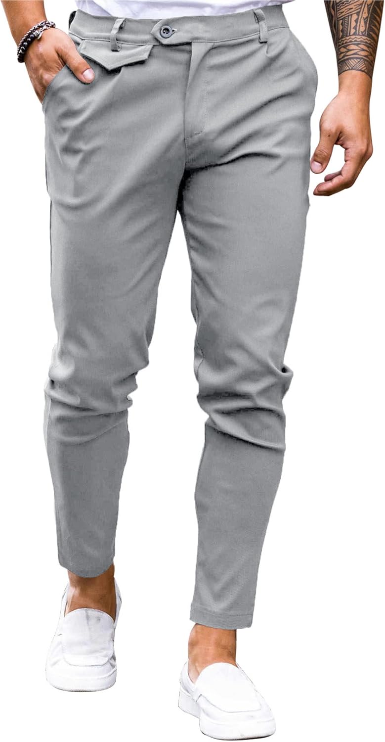 Mens Chinos Slim Fit Pants for Comfort and Style in Any Season