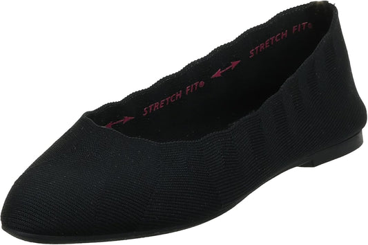 Skechers Women's Cleo Bewitch Ballet Flat for All-Day Comfort